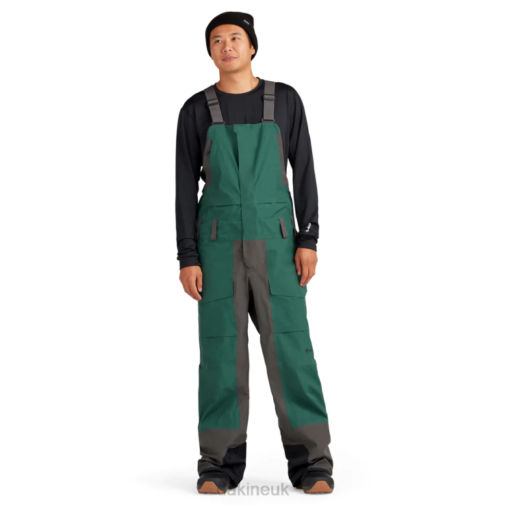 Stoker Gore-Tex 3L Bib Dakine Men Fir Green N882P9 Clothing