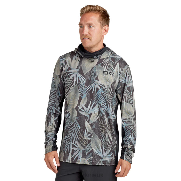 Full Mission Loose Fit Long Sleeve Hoodie Dakine Men Nahele Print N882P221 Clothing
