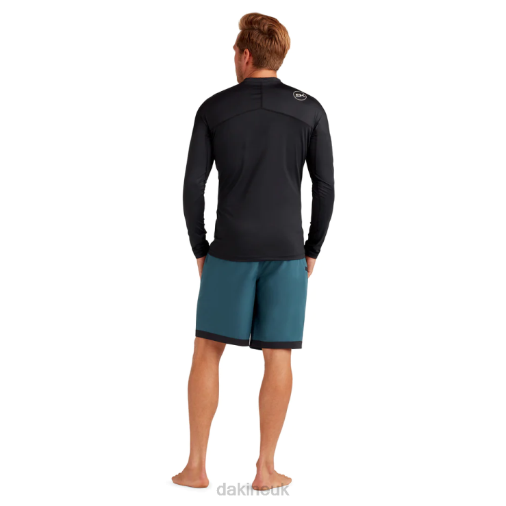HD Snug Fit Long Sleeve Rashguard Crew Dakine Men Black - 22 N882P230 Clothing