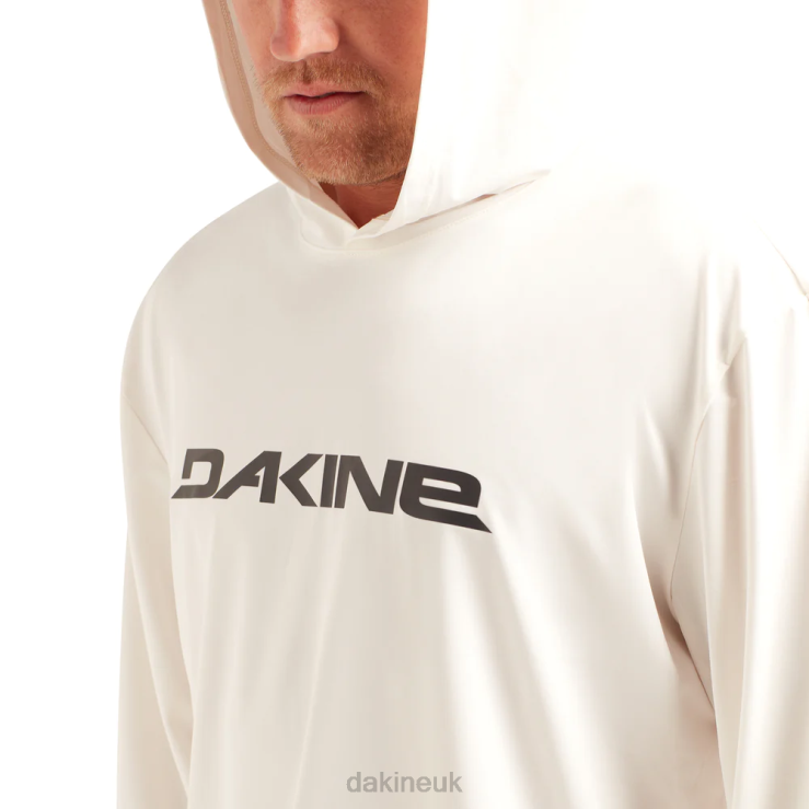 Roots Loose Fit Long Sleeve Rashguard Dakine Men Surf White N882P232 Clothing