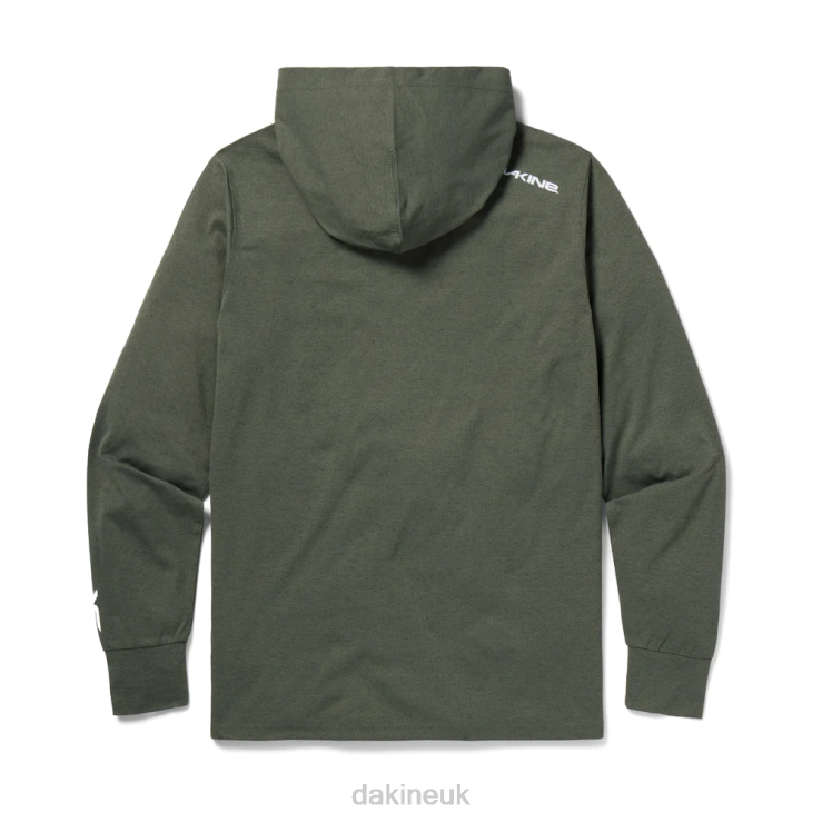 Roots UV Hoodie Dakine Men Canopee Green N882P216 Clothing