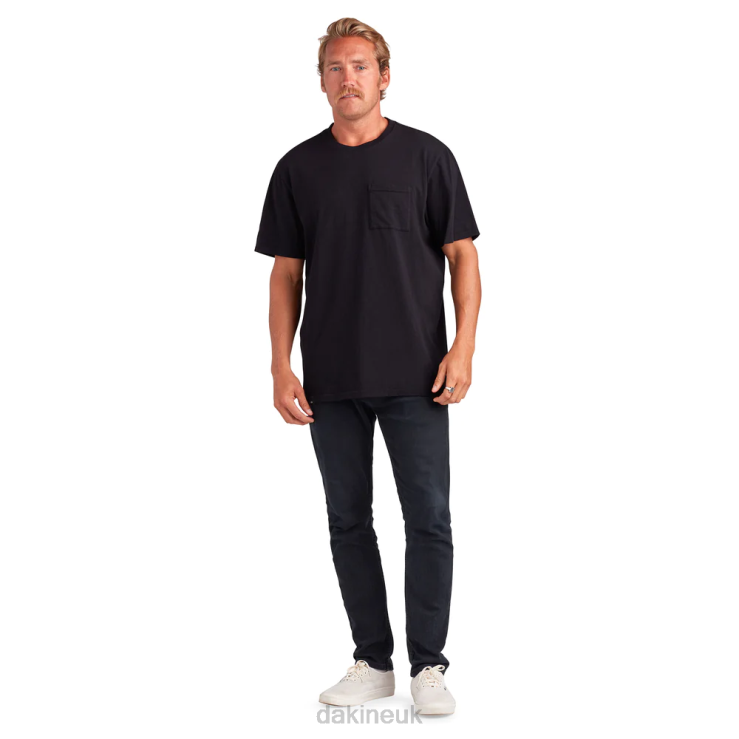 Cruiser Heavyweight Pocket Short Sleeve T-Shirt Dakine Men Black N882P198 Clothing