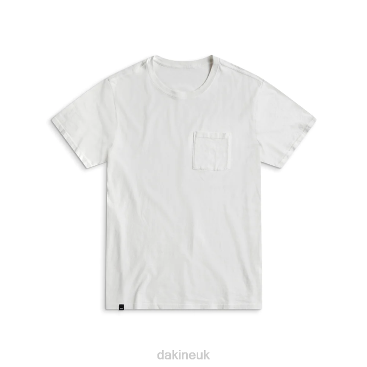 Cruiser Heavyweight Pocket Short Sleeve T-Shirt Dakine Men Surf White N882P200 Clothing