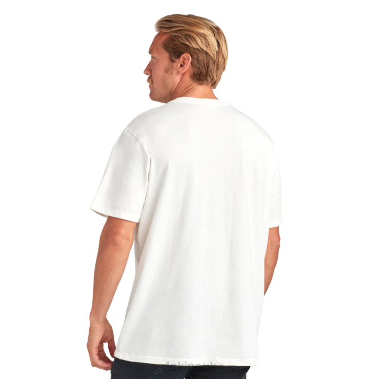 Cruiser Heavyweight Pocket Short Sleeve T-Shirt Dakine Men Surf White N882P200 Clothing