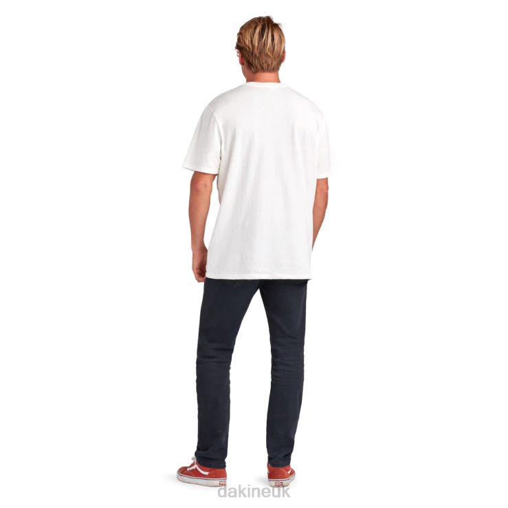 Cruiser Heavyweight Pocket Short Sleeve T-Shirt Dakine Men Surf White N882P200 Clothing