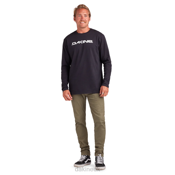 Da Rail Long Sleeve T-Shirt Dakine Men Black N882P206 Clothing