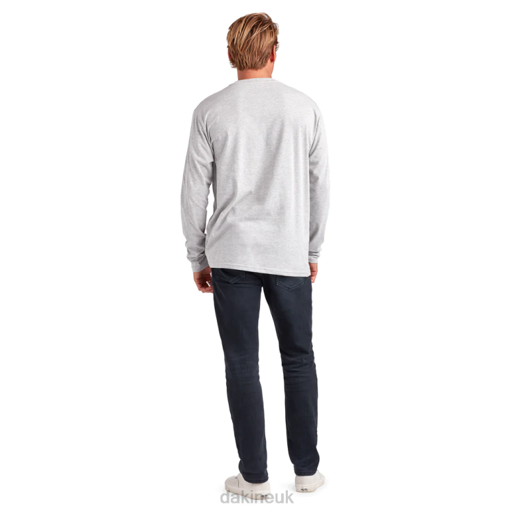 Da Rail Long Sleeve T-Shirt Dakine Men Heather Grey N882P205 Clothing