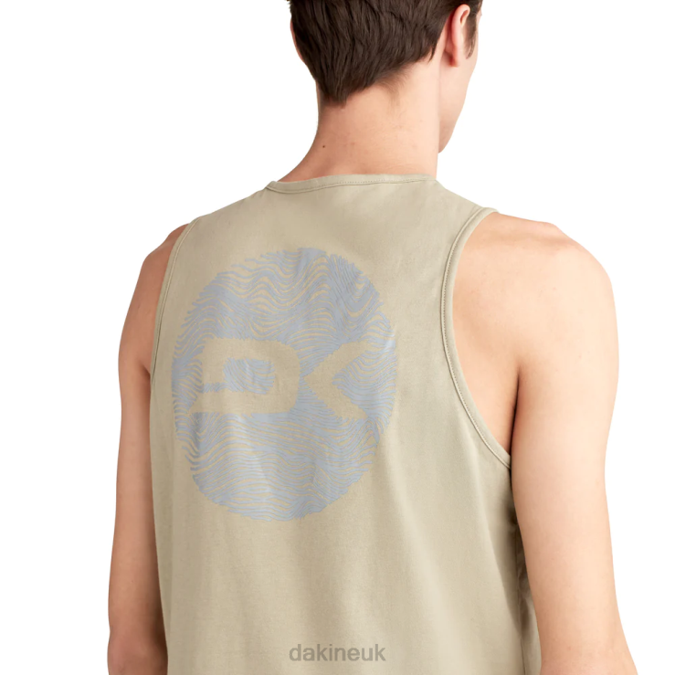 Global Waves Tank Dakine Men Terra Khaki N882P203 Clothing