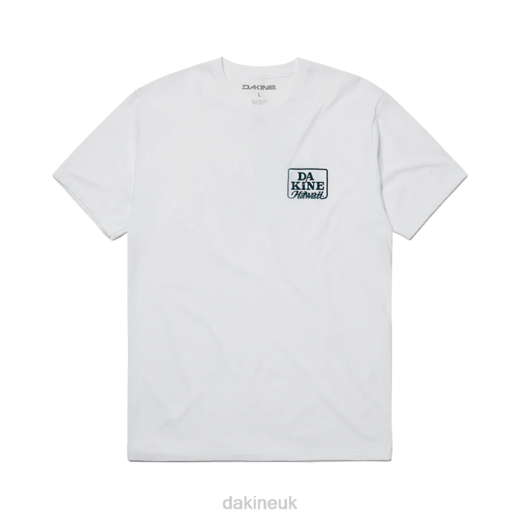 Hawaii OG T-Shirt Dakine Men White N882P183 Clothing