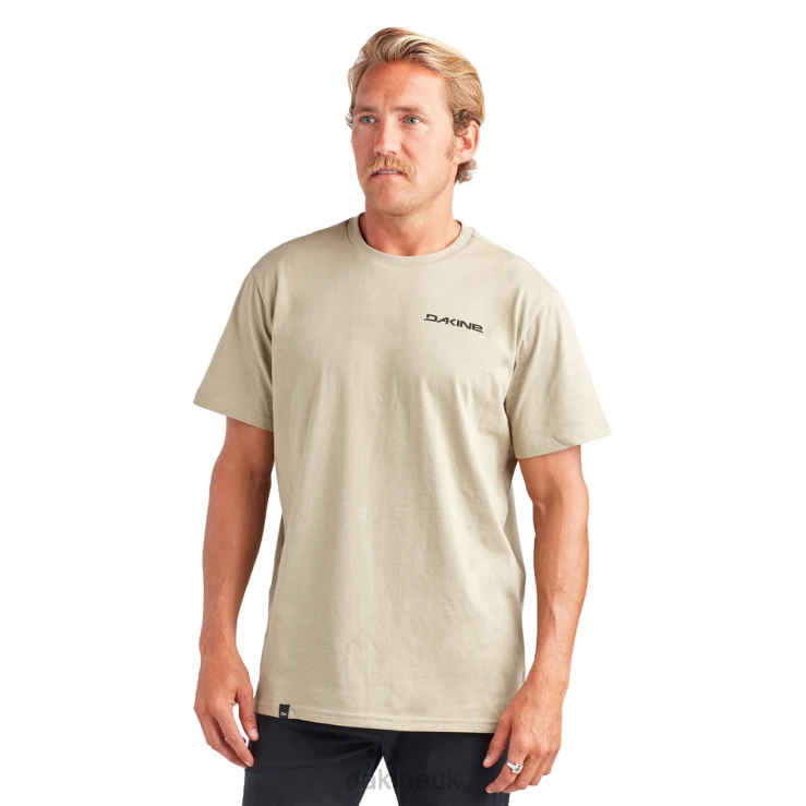 Pollard Short Sleeve T-Shirt Dakine Men Terra Khaki N882P196 Clothing