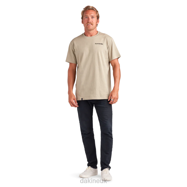 Pollard Short Sleeve T-Shirt Dakine Men Terra Khaki N882P196 Clothing