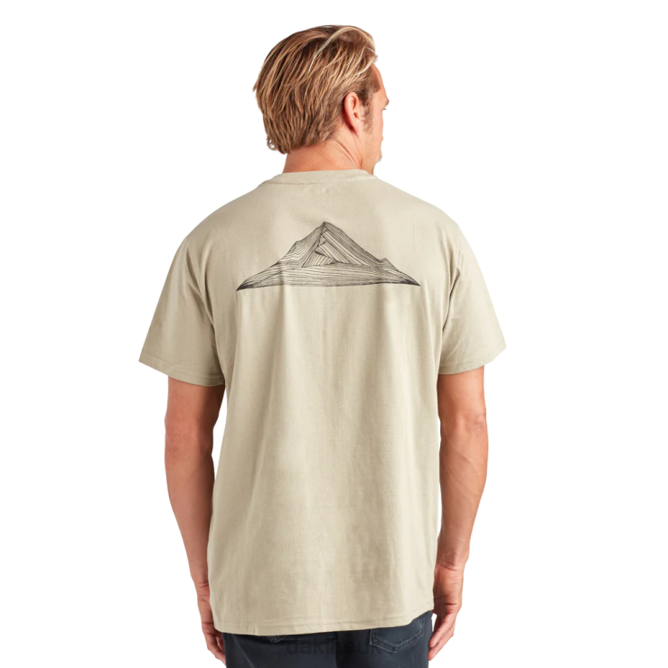 Pollard Short Sleeve T-Shirt Dakine Men Terra Khaki N882P196 Clothing