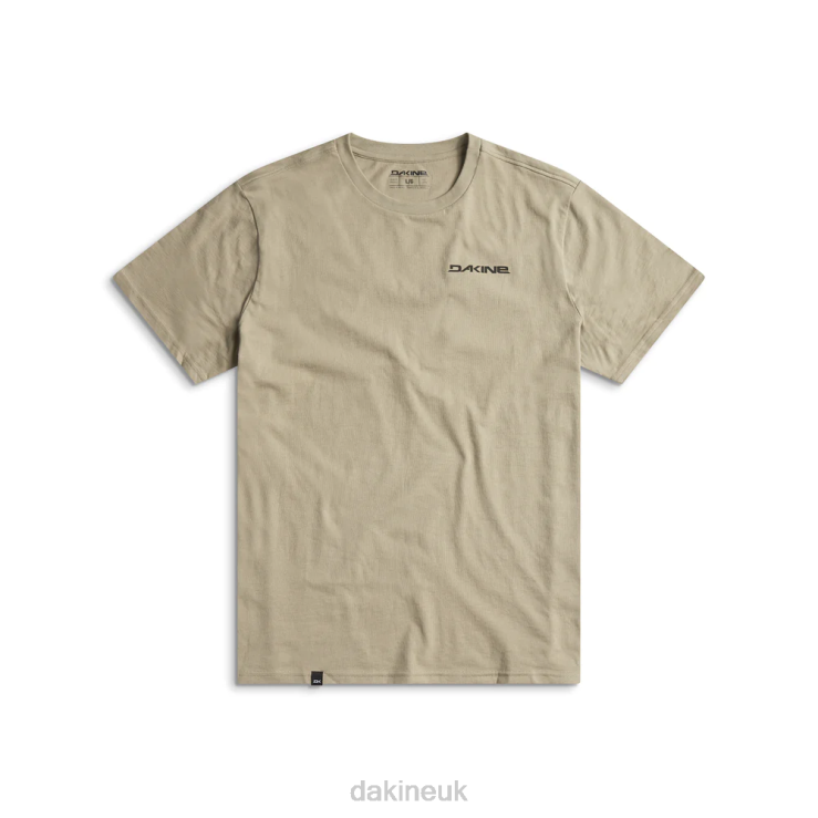 Pollard Short Sleeve T-Shirt Dakine Men Terra Khaki N882P196 Clothing