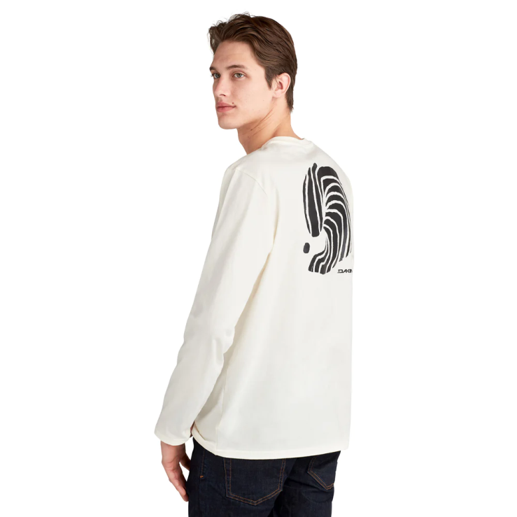 Solowave Long Sleeve T-Shirt Dakine Men Surf White N882P215 Clothing