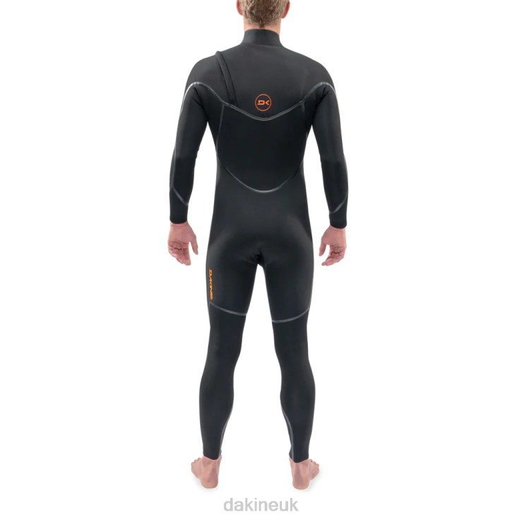 Cyclone Zip Free Full Wetsuit 4/3mm Dakine Men Black - 21 N882P86 Clothing