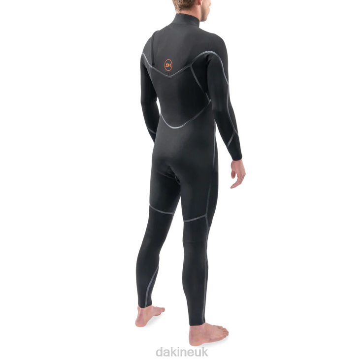 Cyclone Zip Free Full Wetsuit 4/3mm Dakine Men Black - 21 N882P86 Clothing