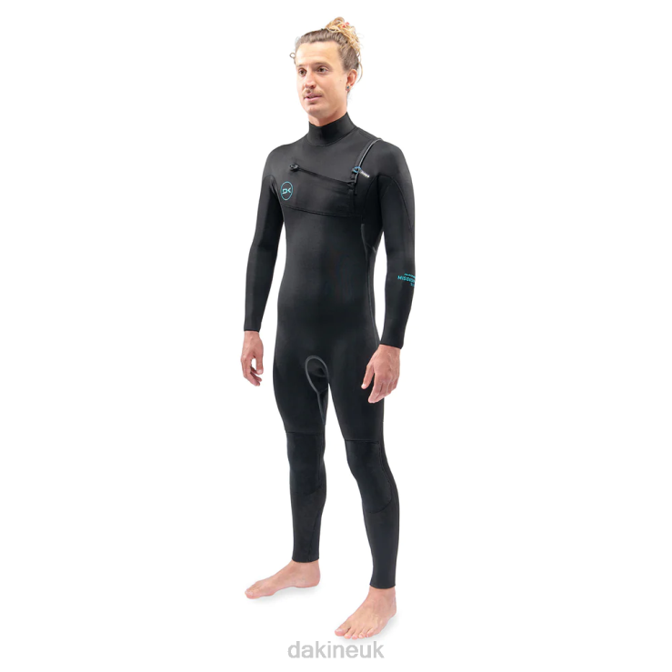 Mission Chest Zip Full Wetsuit 4/3mm Dakine Men Black N882P113 Clothing