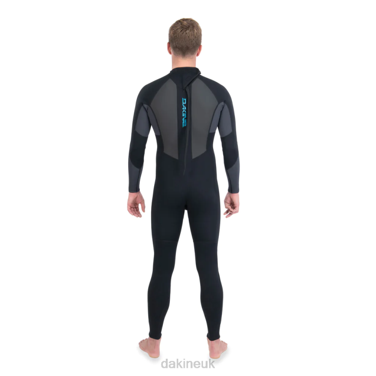 Quantum Back Zip Full Wetsuit 3/2mm F/L Dakine Men Black/Grey N882P111 Clothing