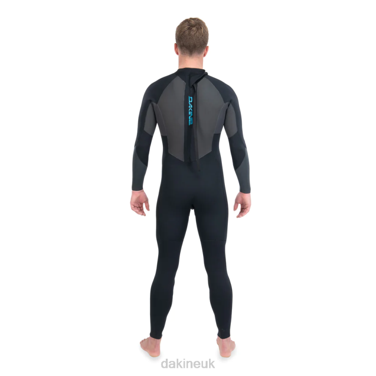 Quantum Back Zip Full Wetsuit 5/4/3mm GBS Dakine Men Black/Grey N882P122 Clothing