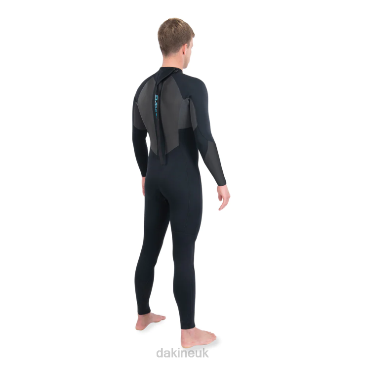 Quantum Back Zip Full Wetsuit 5/4/3mm GBS Dakine Men Black/Grey N882P122 Clothing