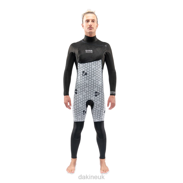 Renegade Wind Chest Zip Full Wetsuit 5/4/3mm Dakine Men Black N882P110 Clothing