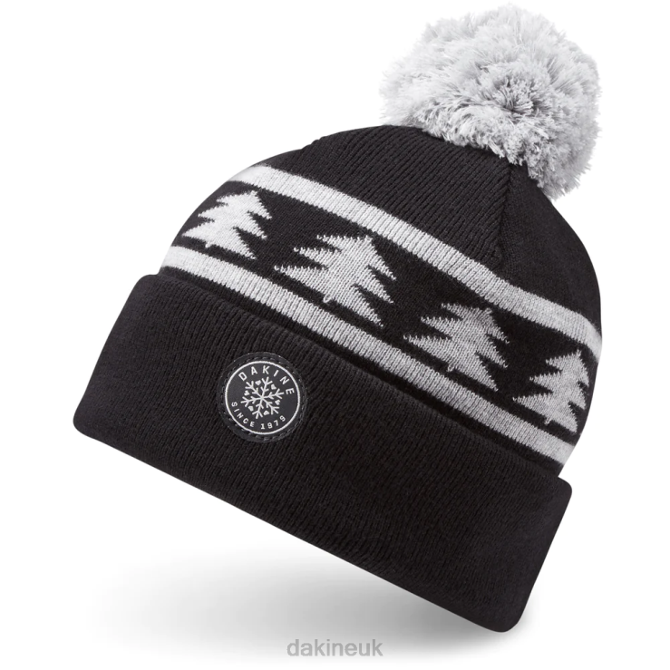 Jack Pine Merino Pom Beanie Dakine Unisex Black N882P442 Accessory