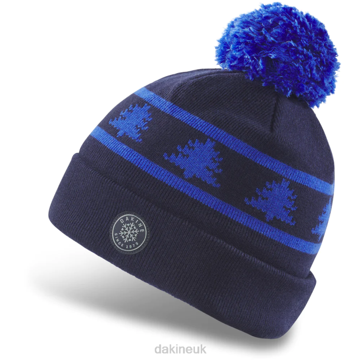 Jack Pine Merino Pom Beanie Dakine Unisex Night Sky/Deep Blue N882P441 Accessory