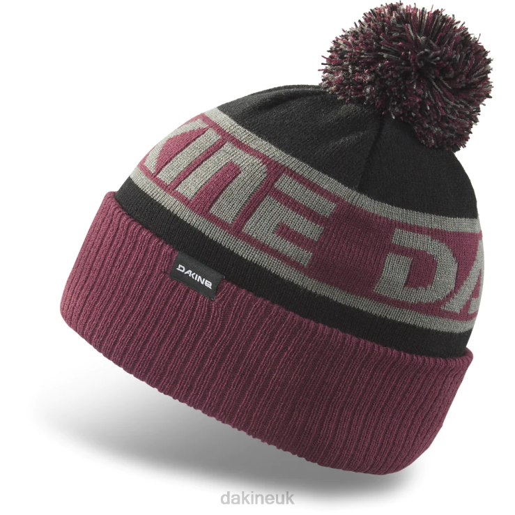 Jackson Pom Beanie Dakine Unisex Grape Vine/DK Logo/Black N882P406 Accessory
