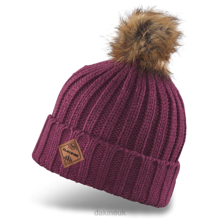 Kylie Pom Beanie Dakine Unisex Grape Vine N882P392 Accessory