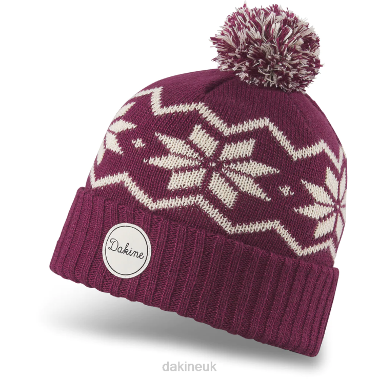 Lydia Beanie Dakine Unisex Grape Vine/Turtledove N882P444 Accessory