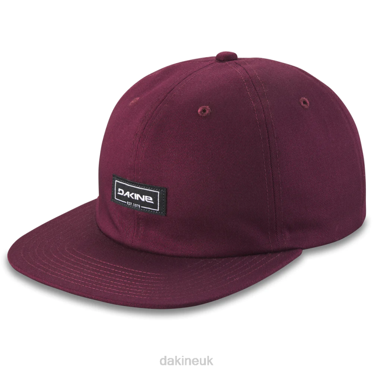 Mission Snapback Hat Dakine Unisex Port Red N882P701 Accessory