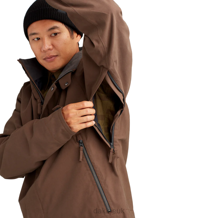 A-1 Jacket Dakine Unisex Russet Brown N882P29 Clothing