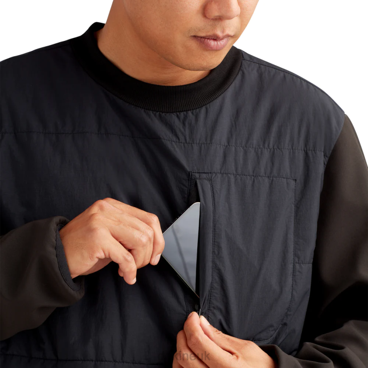 Cruiser Insulated Crew Dakine Unisex Black N882P34 Clothing