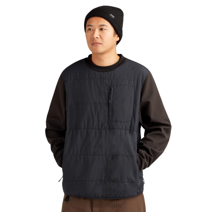Cruiser Insulated Crew Dakine Unisex Black N882P34 Clothing