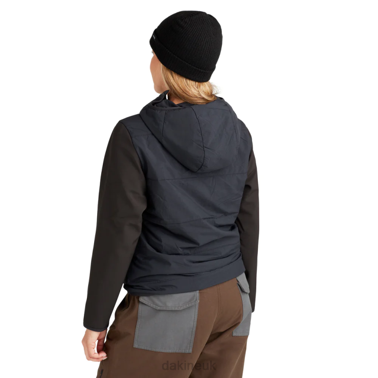 Cruiser Insulated Hoodie Dakine Unisex Black N882P35 Clothing