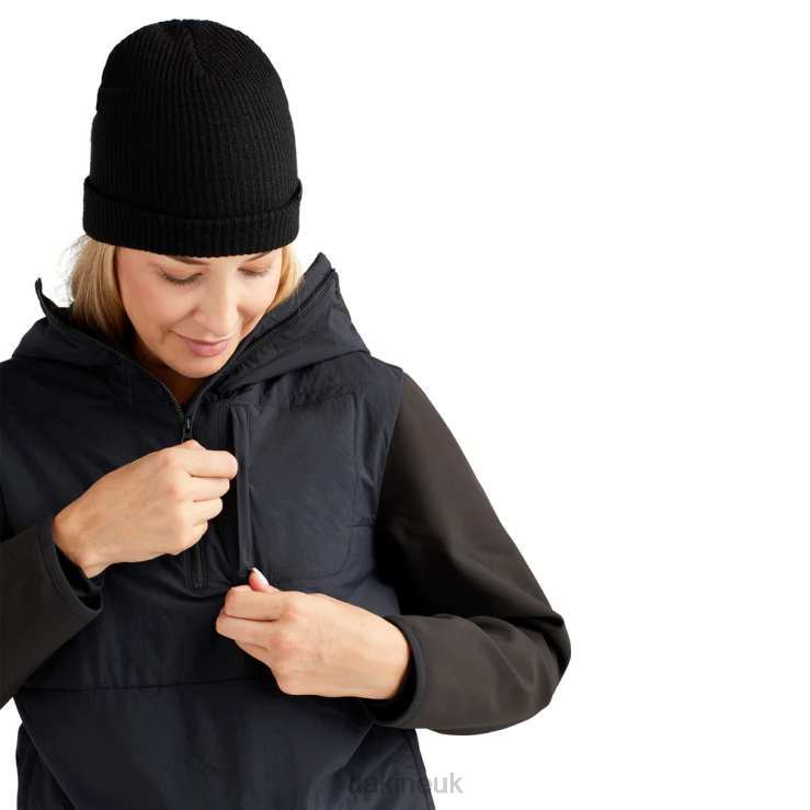 Cruiser Insulated Hoodie Dakine Unisex Black N882P35 Clothing