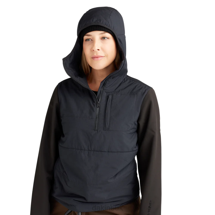 Cruiser Insulated Hoodie Dakine Unisex Black N882P35 Clothing