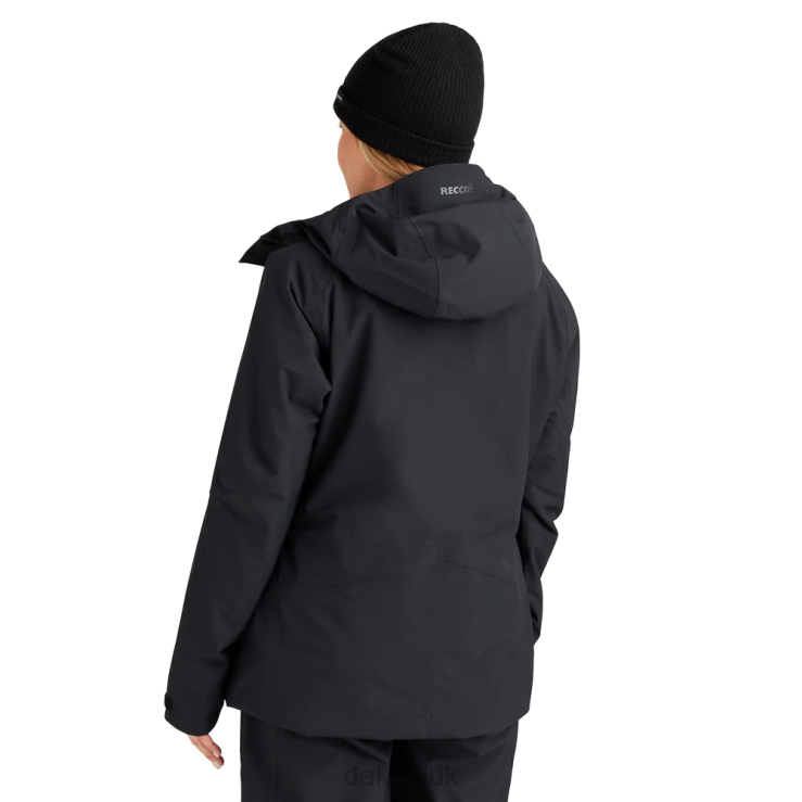 Reach Insulated 20K Jacket Dakine Unisex Black - W23 N882P362 Clothing