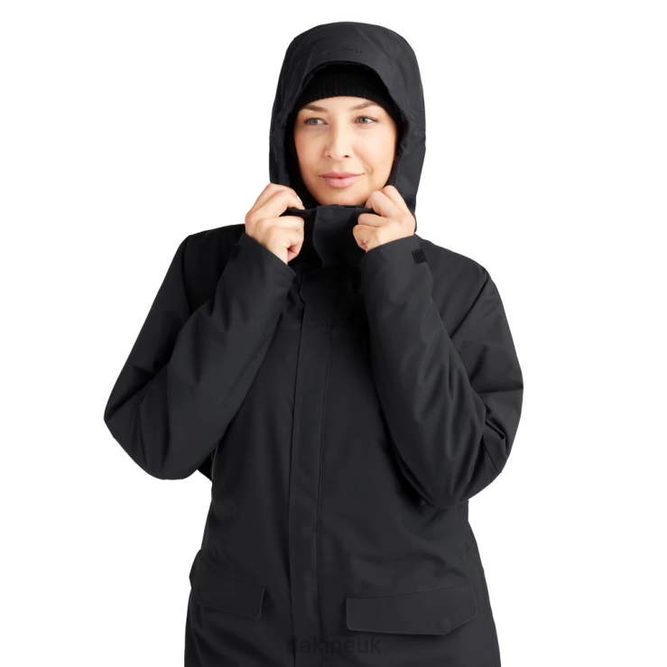 Reach Insulated 20K Jacket Dakine Unisex Black - W23 N882P362 Clothing