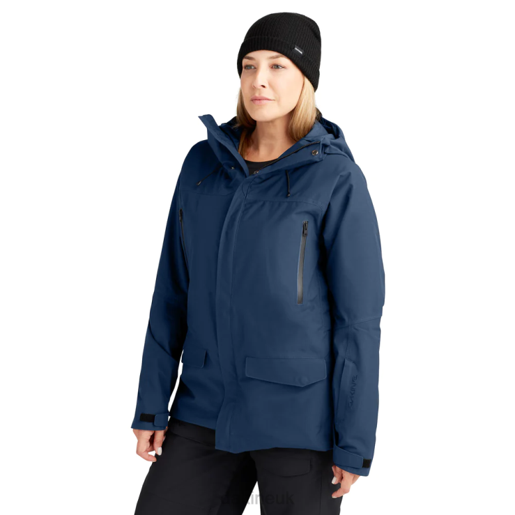 Reach Insulated 20K Jacket Dakine Unisex Faded Navy N882P361 Clothing