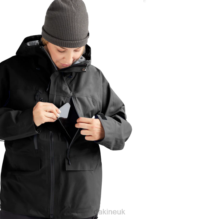 Sender Stretch 3L Jacket Dakine Unisex Black - W23 N882P351 Clothing