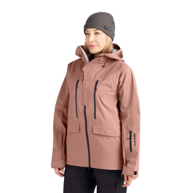 Sender Stretch 3L Jacket Dakine Unisex Dustbowl Pink N882P349 Clothing