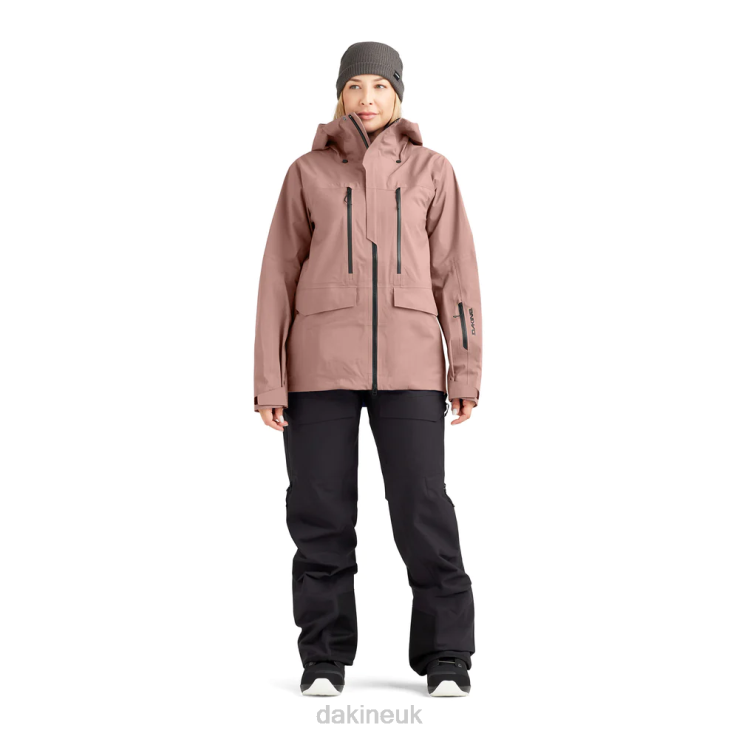 Sender Stretch 3L Jacket Dakine Unisex Dustbowl Pink N882P349 Clothing