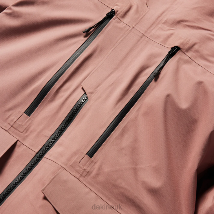 Sender Stretch 3L Jacket Dakine Unisex Dustbowl Pink N882P349 Clothing