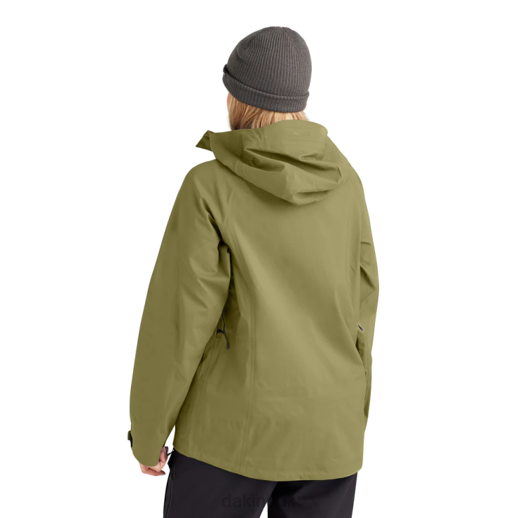 Sender Stretch 3L Jacket Dakine Unisex Earth Green N882P350 Clothing