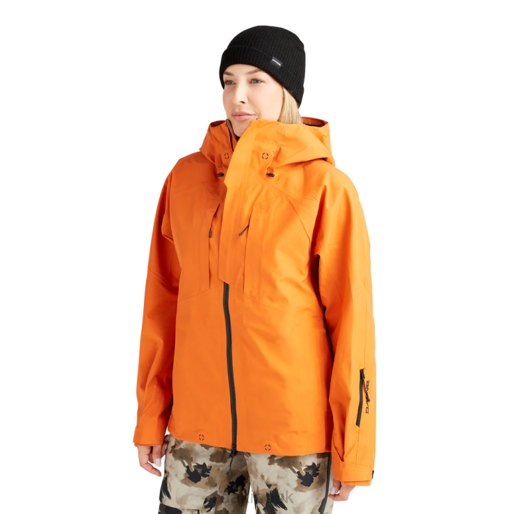 Stoker Gore-Tex 3L Jacket Dakine Unisex Rusted Orange N882P274 Clothing