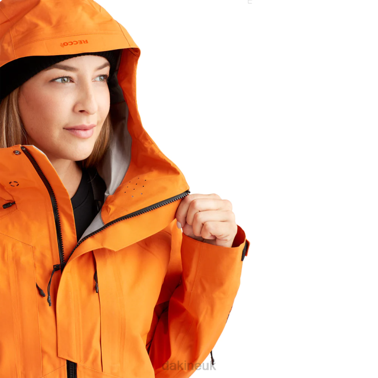 Stoker Gore-Tex 3L Jacket Dakine Unisex Rusted Orange N882P274 Clothing