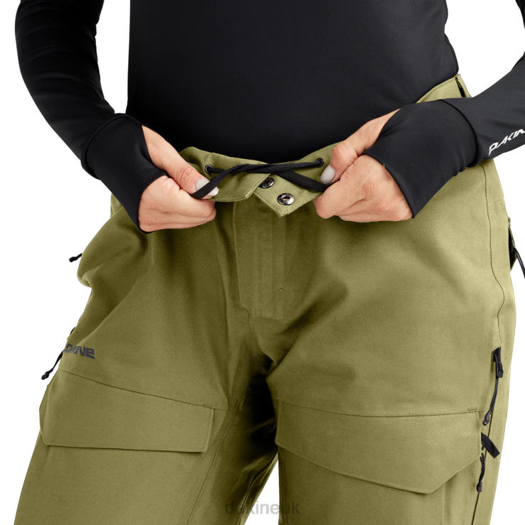 Sender Stretch 3L Pant Dakine Unisex Earth Green N882P359 Clothing