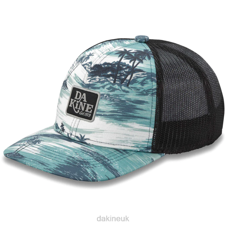 Classic Logo Trucker Eco Dakine Women Blue Isle N882P791 Accessory