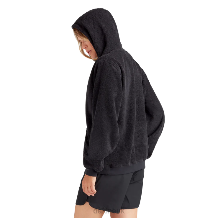 Apresurf Quickdry Toweling Hoodie Dakine Women Black N882P323 Clothing
